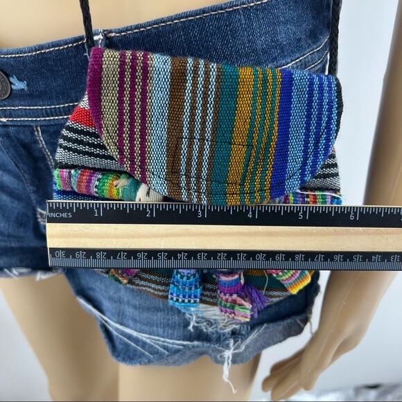 Boho Festival Handmade Multi-Cultural Doll Sleepover Small Crossbody Bag - Picture 4 of 4